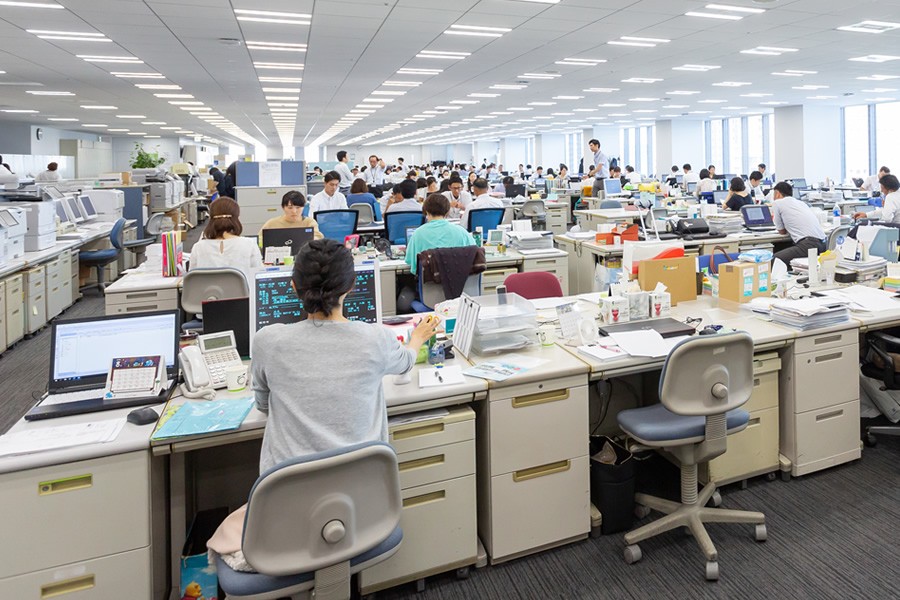 会社の内部イメージ